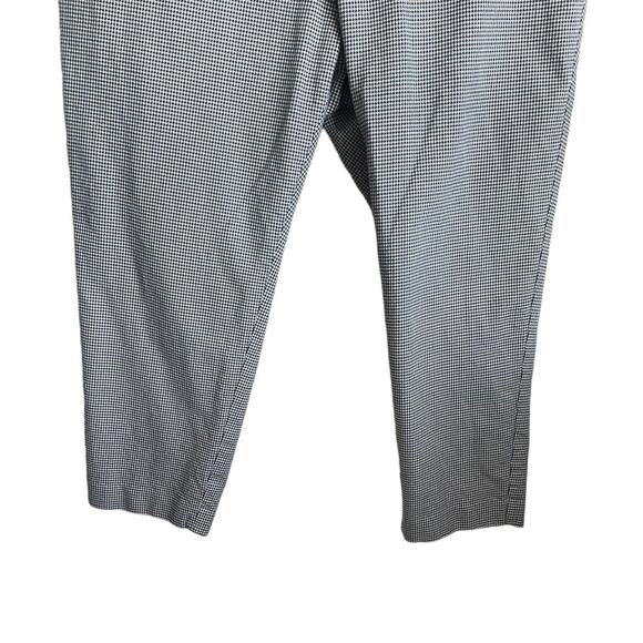 Talbots Hampshire Pants Women 22WP Houndstooth Straight Leg Career Capsule Work - Picture 8 of 10